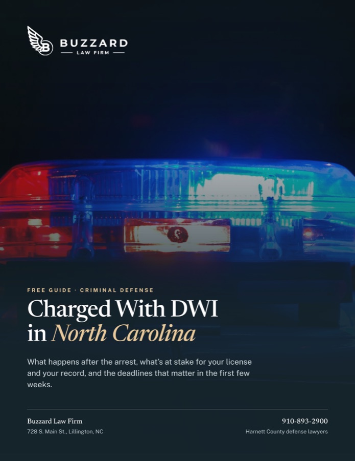 Cover of Charged With DWI in North Carolina
