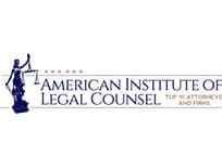 American Institute of Legal Counsel Top 10 Attorneys and Firms Award